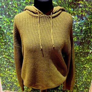 Madison Grey green garden sweater